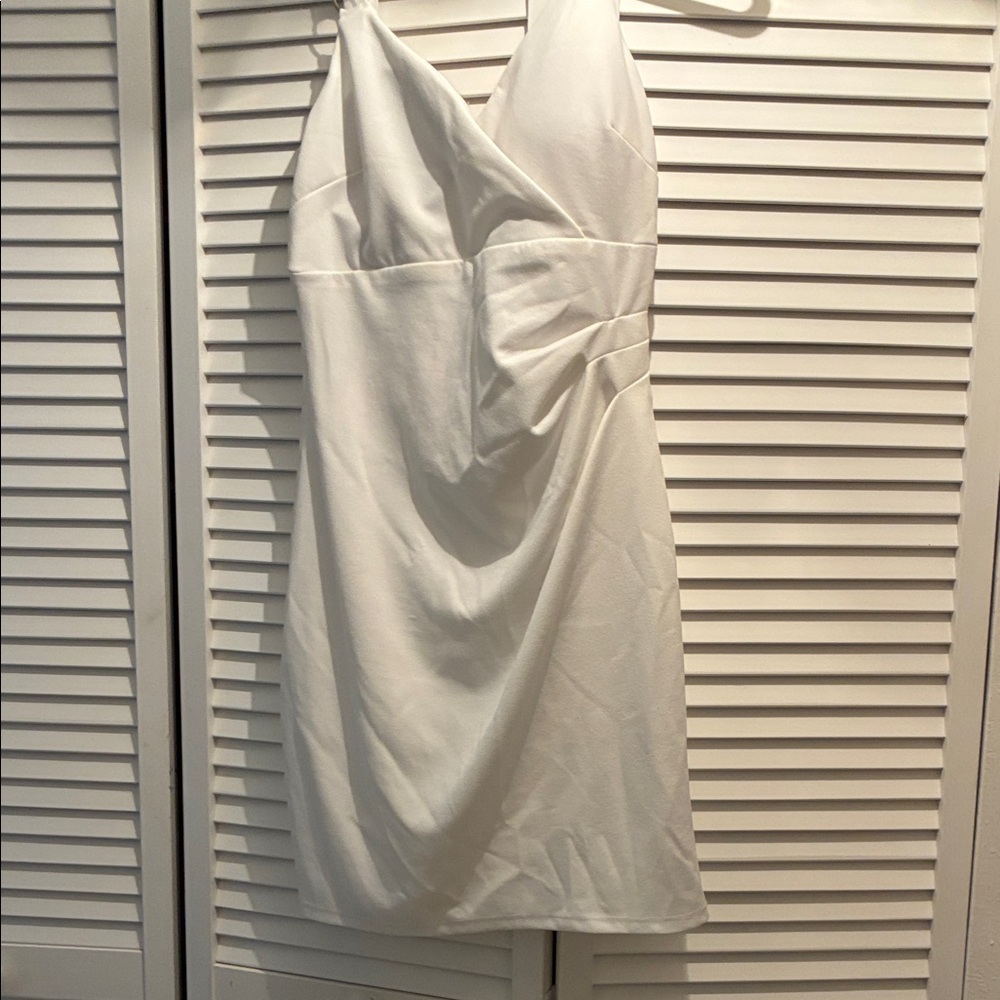 Guess Strapless White Dress